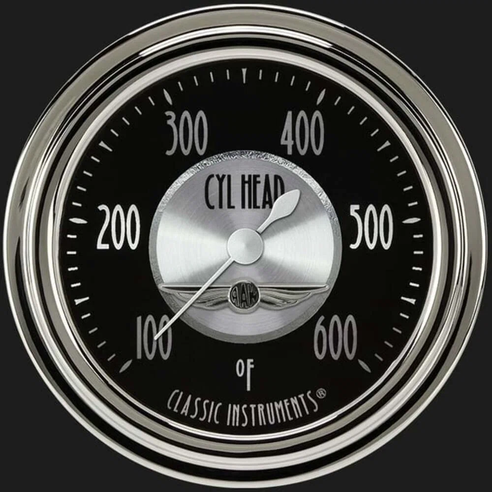 All American Tradition 2 5_8_ Cylinder Head Temp. Gauge AT397SLC